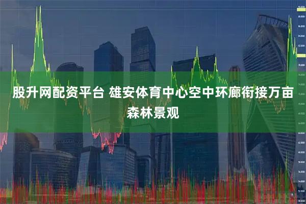 股升网配资平台 雄安体育中心空中环廊衔接万亩森林景观