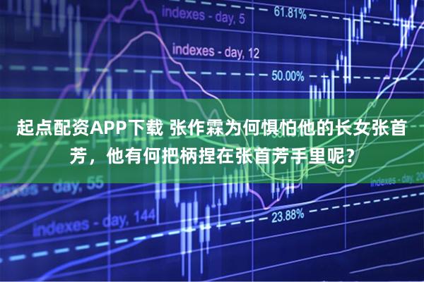 起点配资APP下载 张作霖为何惧怕他的长女张首芳，他有何把柄捏在张首芳手里呢？